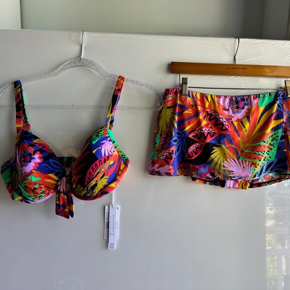BLEU BY ROD BEATTIE Other - NWT $164 BLEU BY ROD BEATTIE WOMEN'S SWIMSUIT 12 38D,40D 14 2 PC TANKINI SET